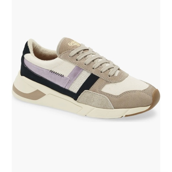 Gola Shoes - Gola Elclipse Mode Sneakers-navy and lilac